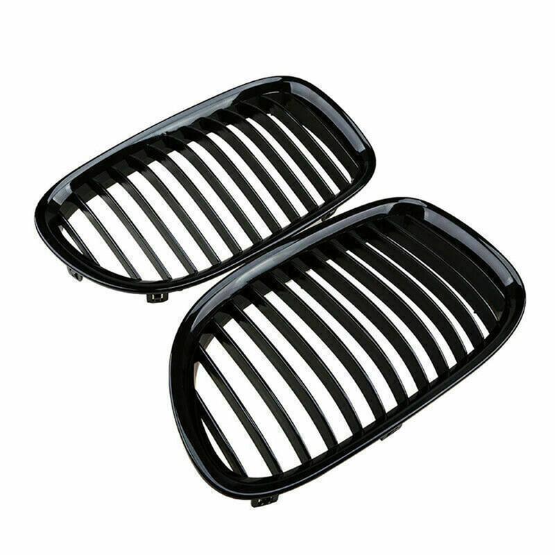 For BMW 7 Series 4-Door Sedan F01 F02 F03 F04 760Li 750Li 750i 2009-15 Front Kidney Bumper Racing Grille Mesh Single  Line Grill