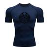 Men's Compression Workout T-shirt, Vintage Norse Rune Celtic