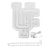 UF Neon Sign for Wall Decor College UF Neon Led Sign for Bedroom University Name Neon Signs for Man Cave