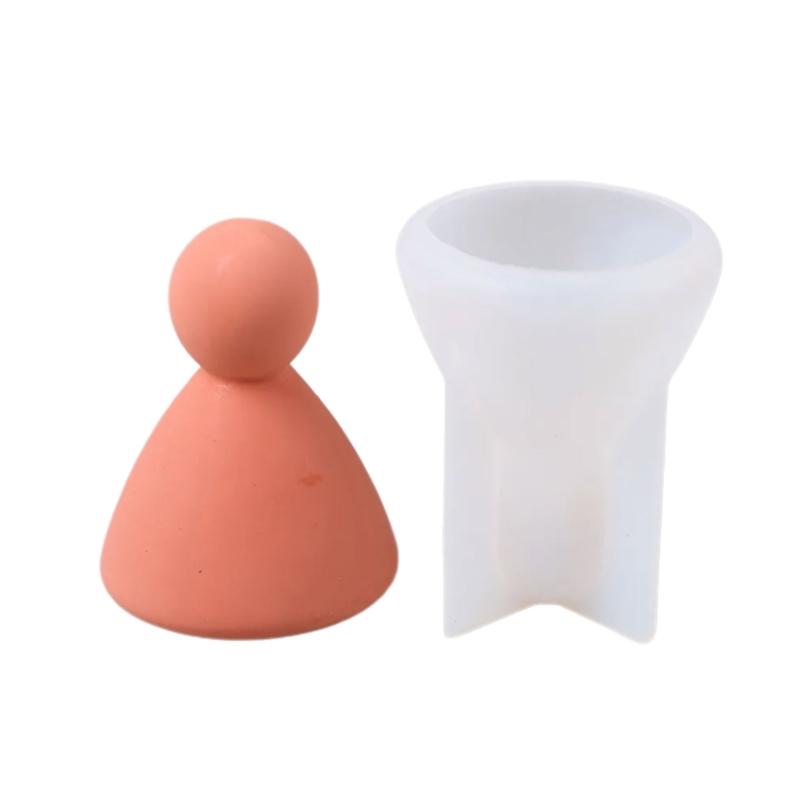

Abstract Sculpture Silicone Candle Molds Epoxy Resin Molds for Candle Home Decoration Making Gypsum Silicone Molds