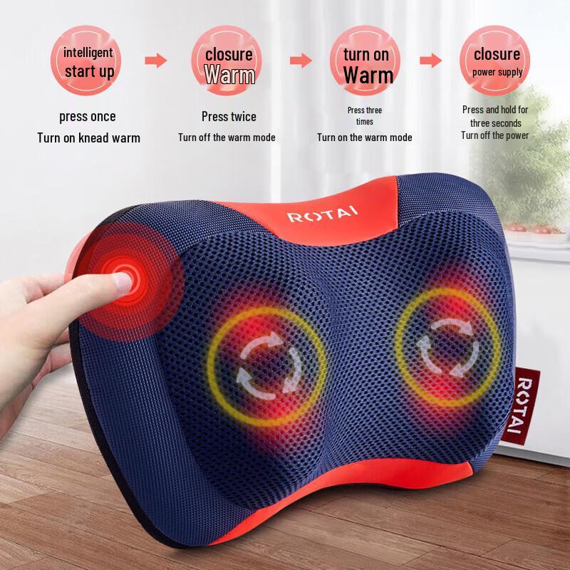 ROTAI K31 Multifunction Neck and Body Massage Pillow