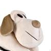 Desk Tissue Holder Box Dog Sculpture Toilet Paper for Car Office