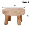 Wooden Plant Stand Flower Pot Base Holder Stool Garden Flower Display