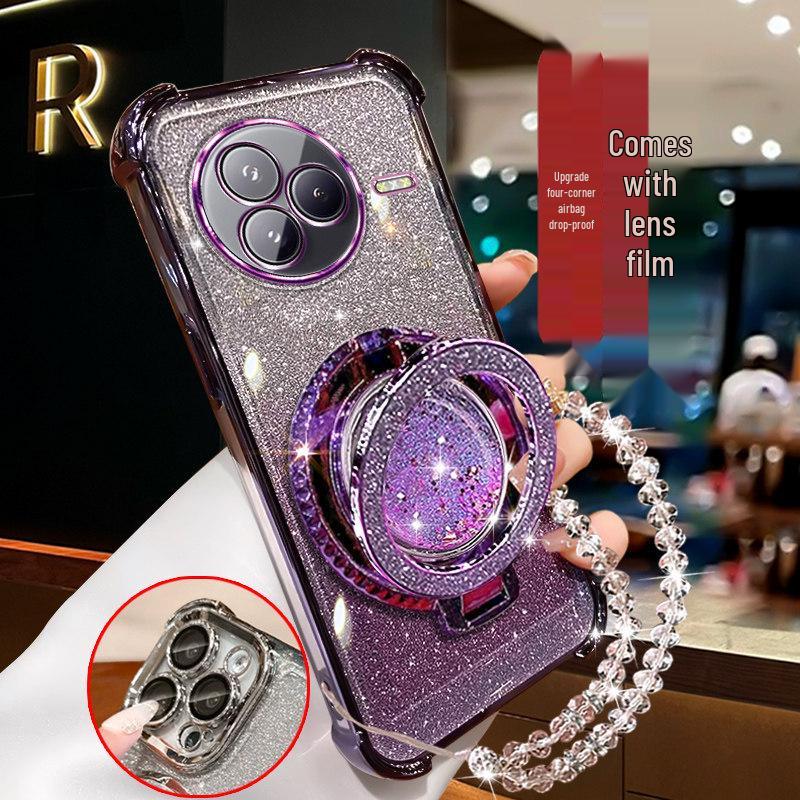 

Creative Glitter Phone Case with Bracket for Xiaomi Civi 5 Pro/4 Pro/3 Xiaomi Civi 4 Pro