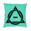 Soft Canine Ears Therian Theta Delta Throw Pillow Cover Decoration Custom Square Cushion Cover 40x40cm Pillowcover for Sofa