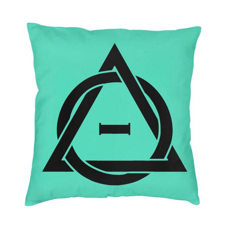 Soft Canine Ears Therian Theta Delta Throw Pillow Cover Decoration Custom Square Cushion Cover 40x40cm Pillowcover for Sofa