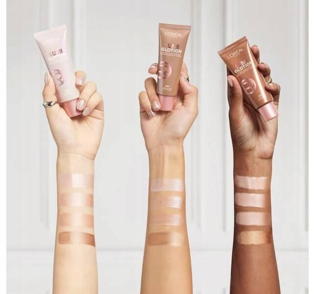 Loreal Lumi Glotion Rozświetlacz Do Twarzy W Płynie 901 Fair Glow 40Ml