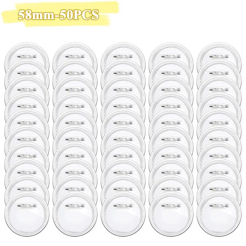 DIY Round Pin Button Maker Kit Craft Custom Name Tags Brooches & Cosplay Accessories for Parties & Events