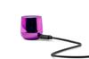 LEXON Chrome Series 3W Mini Portable Bluetooth Speaker with Wireless TWS and Selfie Button Metallic Purple MINO+ Charging, USB-C Charging, Technology,