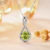 S925 Sterling Silver Women's Necklace Trendy Zircon Cross Pendant Birthday Gift  European American