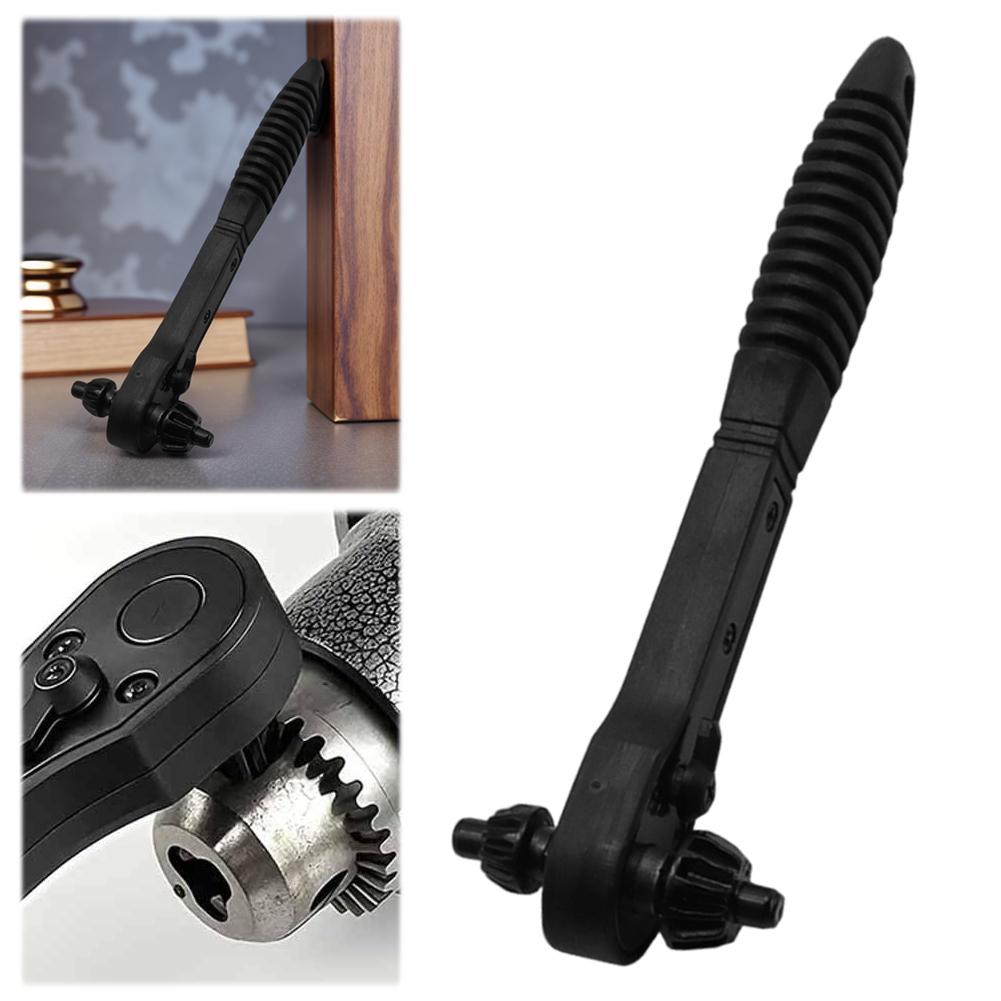 Drill Chuck Ratchet Spanner Reusable Quick Change Adapter Spanner Ratchet Drill Chuck Key Wrench for Universal Repairing