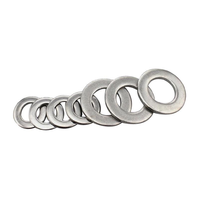 Stainless Steel Flat Washer Spacer, Thickened Round Gasket (M3-M42)