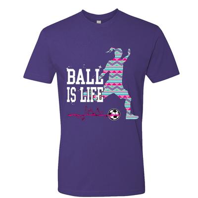 Soccer Girl Ball Is Life Unisex T Shirt Game Day Sport Football Soccer Player Unisex T-Shirt