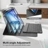 2024 New Model Backlit Leather Case with Bluetooth Keyboard for Honor X8A, Compatible with MatePad 11.5 Tablet