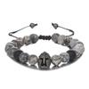 Handcrafted Agate Lava Stone Beaded Bracelet For Yoga And Travel Gifts