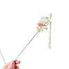 Elegant Chinese-Style Flower Peace Buckle Hair Stick with Tassels – Ancient-Style Hanfu Hair Accessory for Women