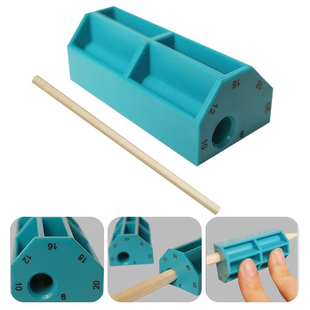 Professional Layout Tool Parallel Scriber for Woodworking MultiSpacing Option Durability ABS Construction with Pencil