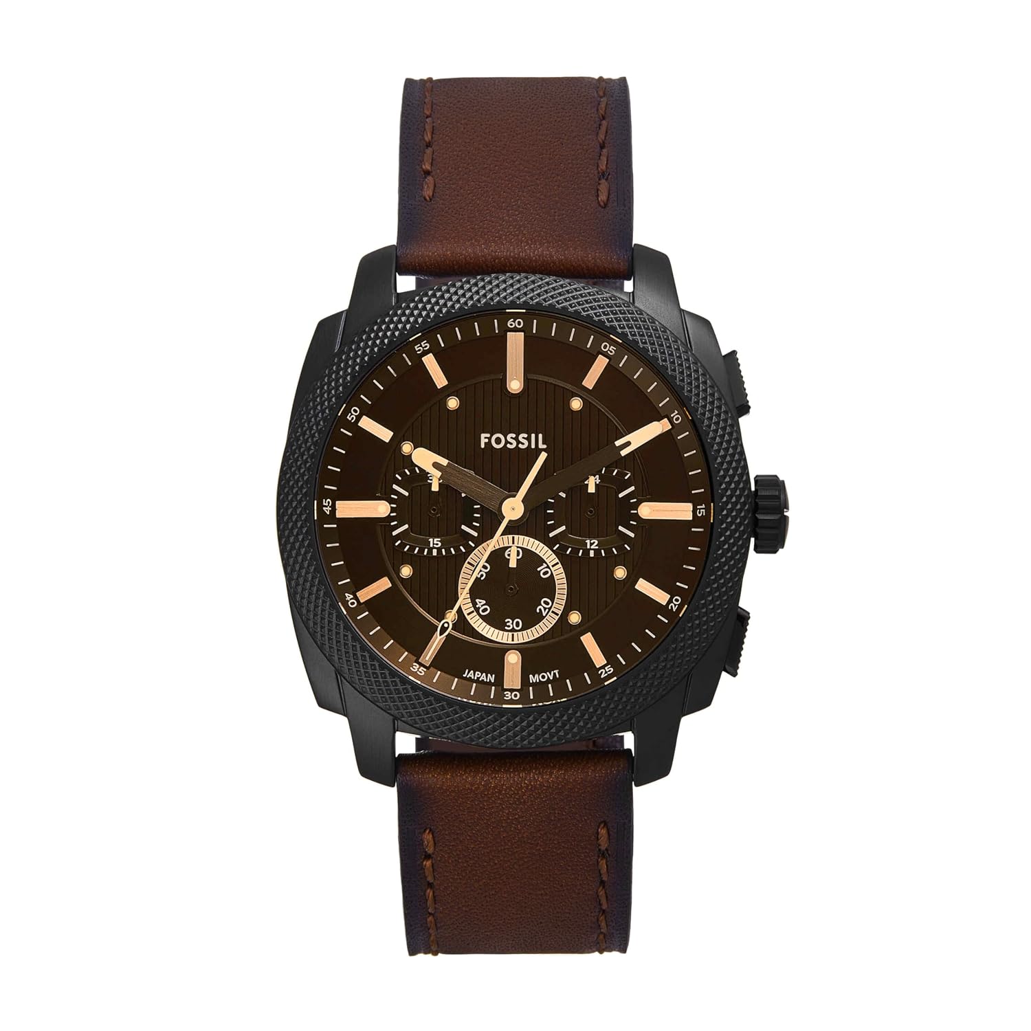 Fossil Wristwatch Machine FS6101 Mens Brown