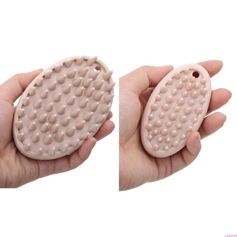 Great Grooming Comb for Shampooing and Massaging Dogs, Cats, Small Animals Soft Rubber Bristles Gentle Message