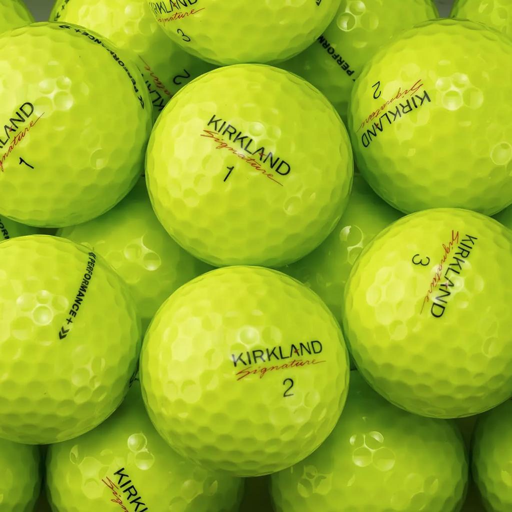 Kirkland Signature Golf Ball Version Yellow 24 Pieces 3-Piece 2.0