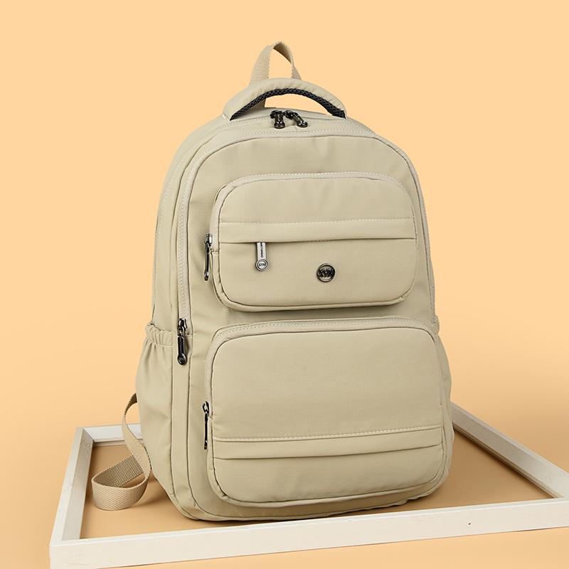 Women's Backpack Student Schoolbag Nylon Computer Bag Large Capacity Backpack
