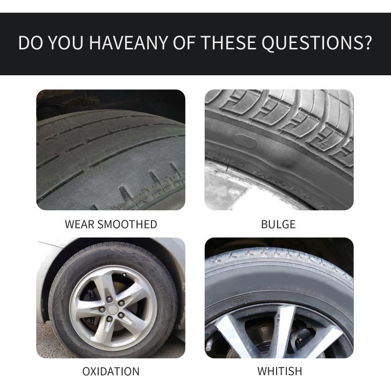 Car Wheel Rust Dust Remover Polishing Spray Tire Refurbishing Agent Dustproof Long Lasting for Car Enthusiast Garage