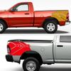 Pickup Rear Bed Side Stickers For Dodge Ram Rebel TRX Truck Trunk Graphics Grunge 4X4 Decor Decal Vinyl Cover Auto Accessories