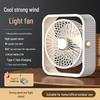 Portable Folding Desktop Fan with Long Battery Life - Clip, Stand, or Hang for Office Use