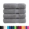 VidaXL Serviettes de Douche de Qualité Supérieure 4 pcs, Draps de Bain, Serviettes d'Invité, Serviettes de Salle de Bain 137309