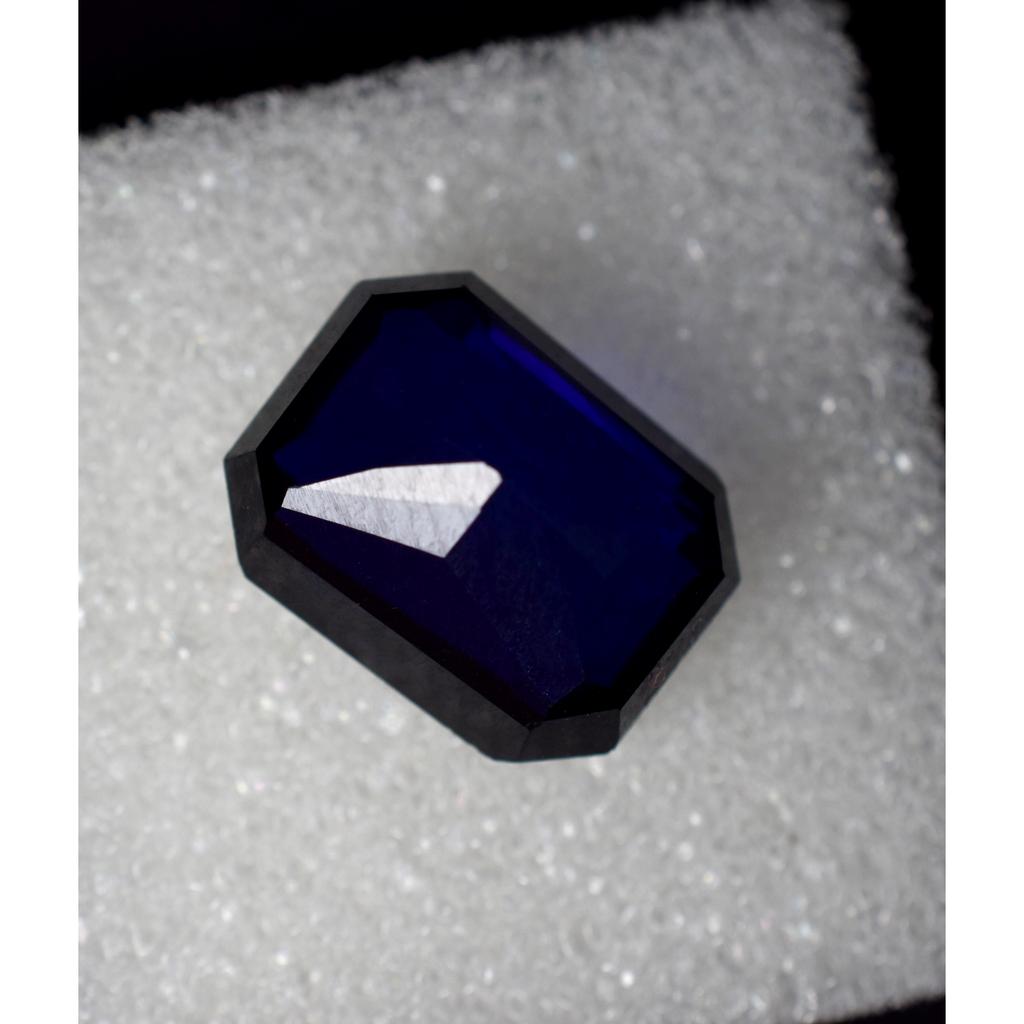 Tanzanite 8.15 Ct Natural Blue Brilliant Emerald Cut Loose Gemstone CERTIFIED P-0891