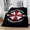 Game Resident Evil: Umbrella Corps Printed Blankets Warm Flannel Blankets Soft and Comfortable Blanket Bed Linings Birthday Gift