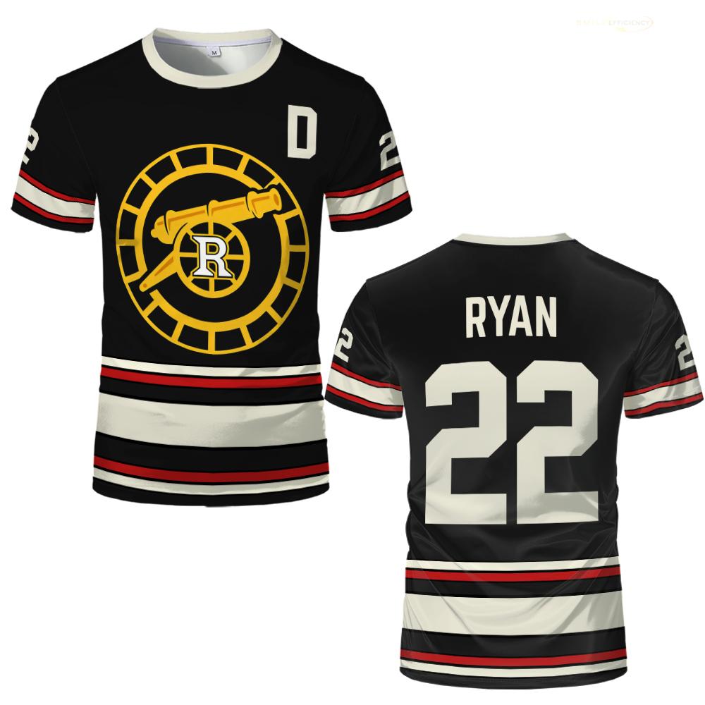 Heated Rivalry Hockeytrikot Sommer Outdoor Sport Atmungsaktives Kurzarm-T-Shirt Y2K Unisex Harajuku Stil Lässiges Mode Oberteil