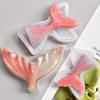 3Charming Mermaid Tail Silicone Mold Pendant-Sparkling Crystal Cake Decoration Handmade Fishtail Baking Creative