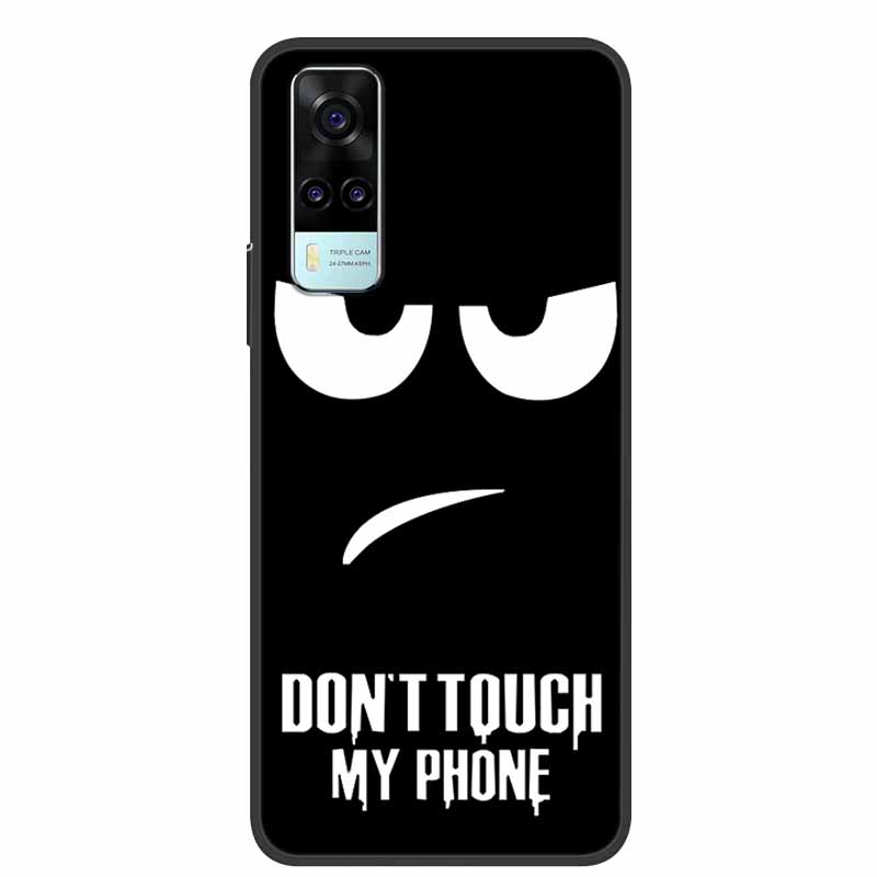 For vivo Y31 2021 Case Shockproof Soft silicone TPU Back Cover For Vivo Y53S 4G Y31 2021 Y 31 Case V2036 Phone Case Cute Cartoon