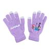 Kids Boys Girls Kpop Hunters Derpy Rumi Zoey Mira Printed Velvet Autumn Winter Warm Knitted Gloves