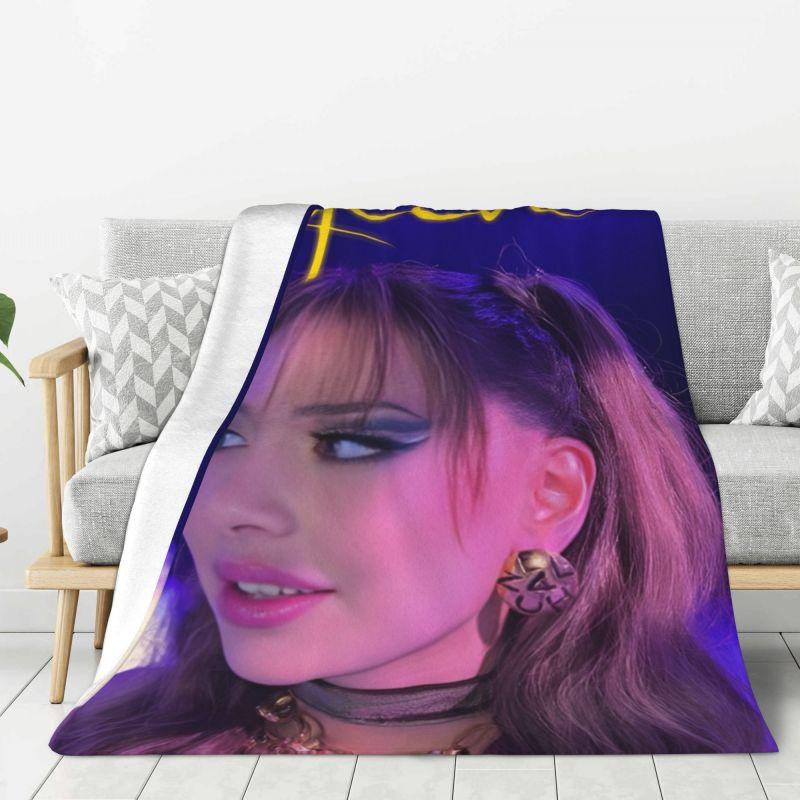 Custom Sofa Fleece German Singer Ayliva Throw Blanket Warm Flannel Blankets for Bedding Travel Couch Quilt