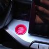 Für MG MG5 MG6 ZS HS Aluminiumlegierung Einknopf-Startverkleidung Zündschalter Dekorativer Ring Autoaufkleber Innenzubehör