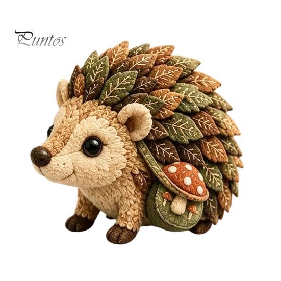 Creative Sewing Gift Woodland Animal Patchwork Kit, Forest DIY Set, Doll Kit Handmade Friends, Beginner-friendly Craft for Adults Teens Project