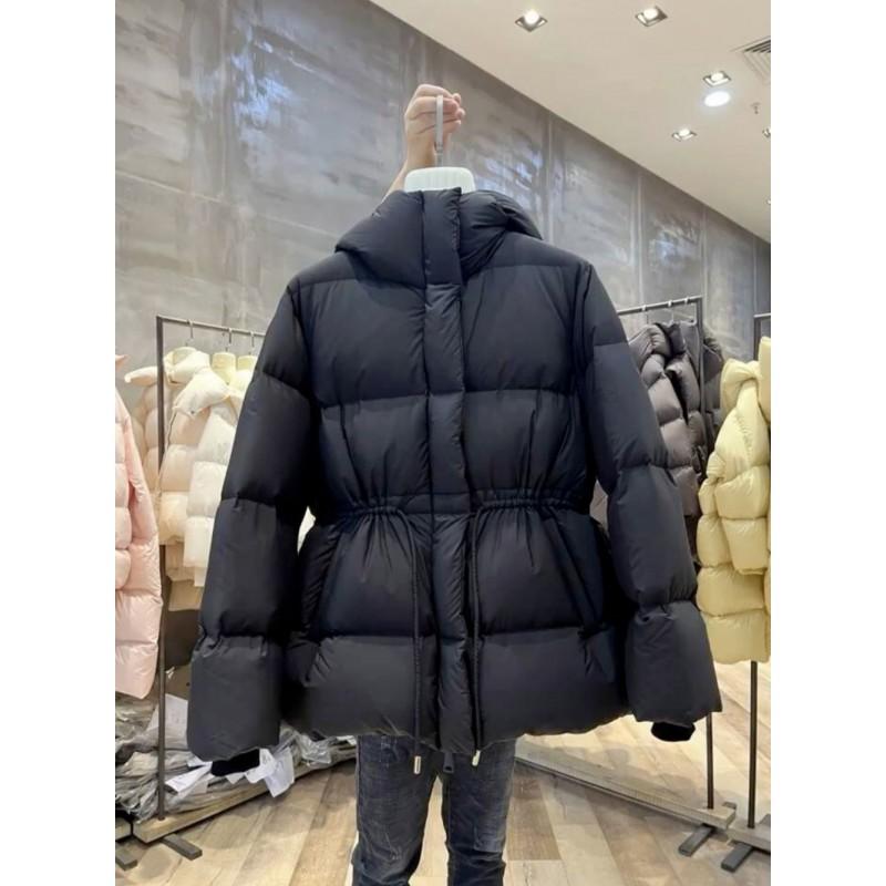 Womens Slim Fit Hooded Cotton Puffer Coat 2026 Winter Warm Casual Daily Wear