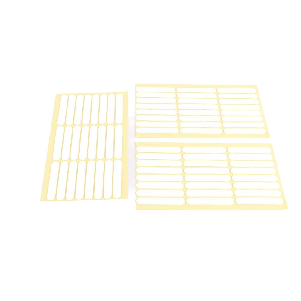 3pcs Strong Stickiness Nail Tip Display Adhesive Tape  Practical For Salon & Home
