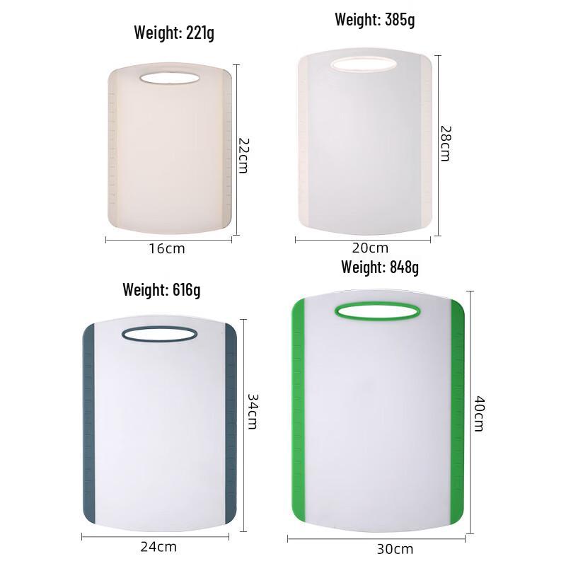 

ZISIZ Multi-Purpose 4-Piece Cutting Board Set