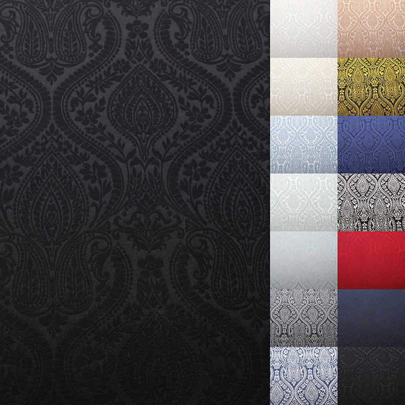 

Embossed Fabric Jacquard Fabric Buddha Pattern Vintage Polyester Cotton 150cm * 100cm (± 1-5cm)