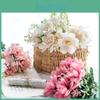 Elegant Fake Flower Bunch With Realistic Appearance For Garden And Party Decor