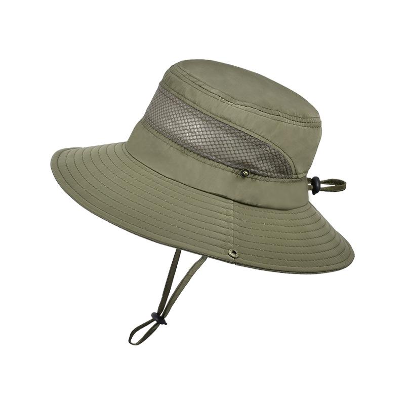 

Летний уличный дорожный козырек мужская рыбалка альпинизм защита от солнца шляпа с большими полями дышащая универсальная удобная шляпа-ведро
