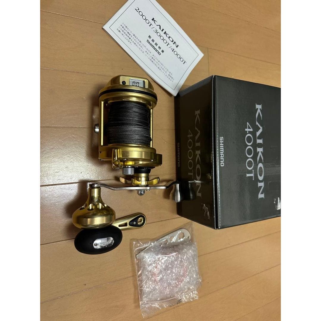 Used SHIMANO KAIKON 4000T bait reel