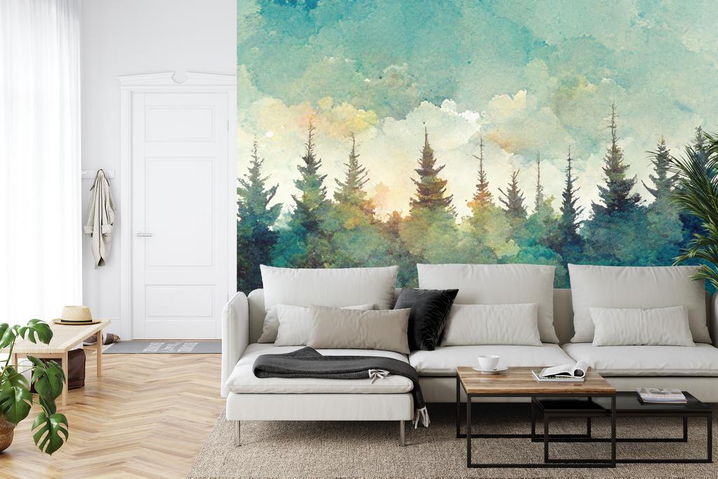 Photomural Spruce Forest Non-Woven 225x150