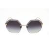 Ladies Gold Tone Geometric Sunglasses 0bv6187k 278 2a 2