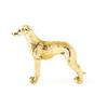 Whippet 22ct Gold Plated British Art Dog Figure Collection