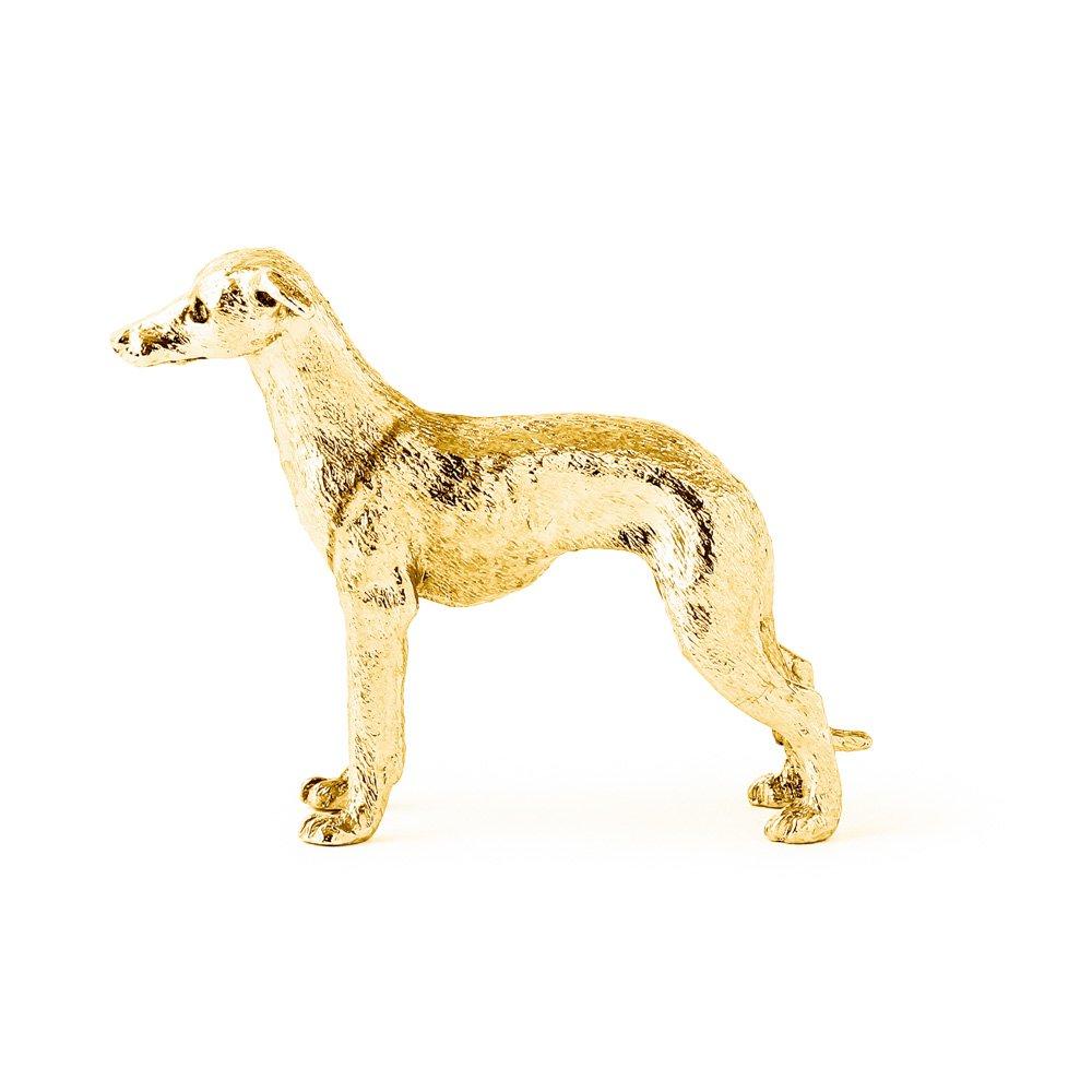 Whippet 22ct Gold Plated British Art Dog Figure Collection