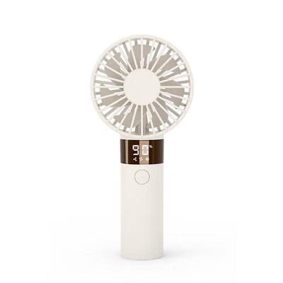 High-Speed Portable USB Handheld Fan with Digital Display